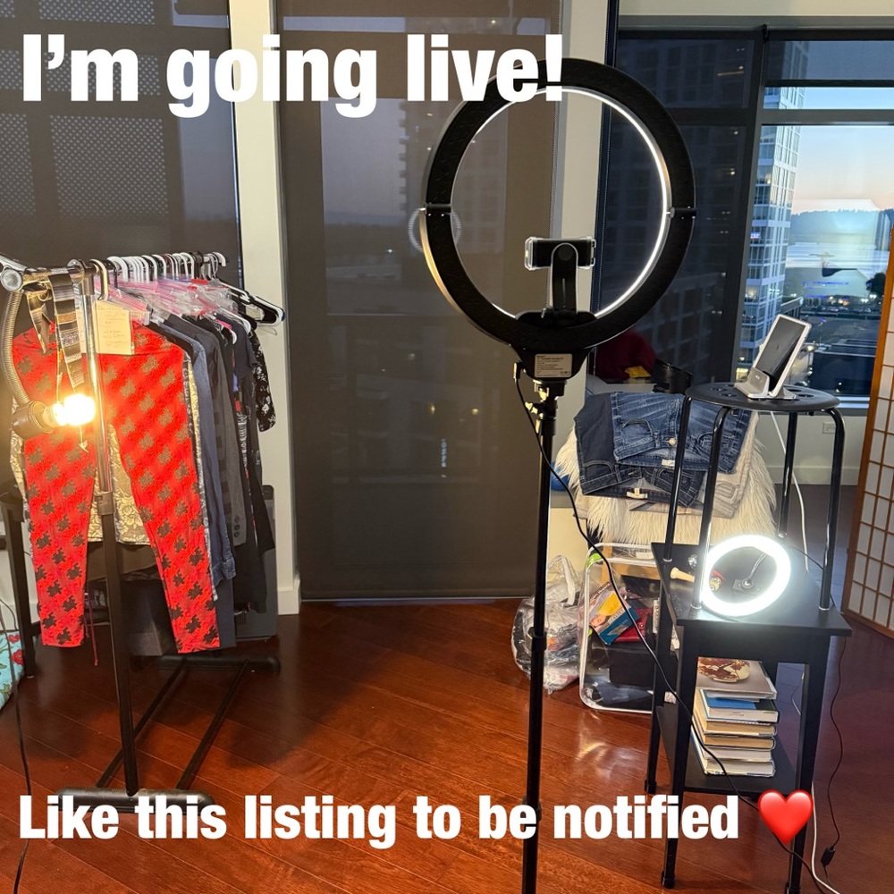 001.  Like this listing to be notified for my upcoming live shows!